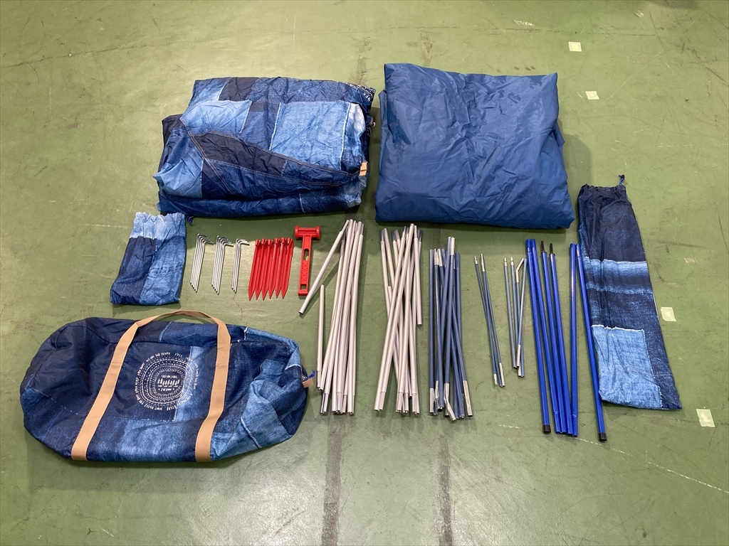 下松)Coleman コールマン テント IL タフワイドドームIV/300(デニム) 2000030326 インディゴレーベル ◆★J260113R09B PA13A