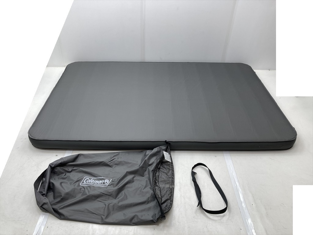 下松)Coleman コールマン エアーマット キャンパーインフレーターマットハイピーク ダブル グレー ◆★J260114R02B PA14A