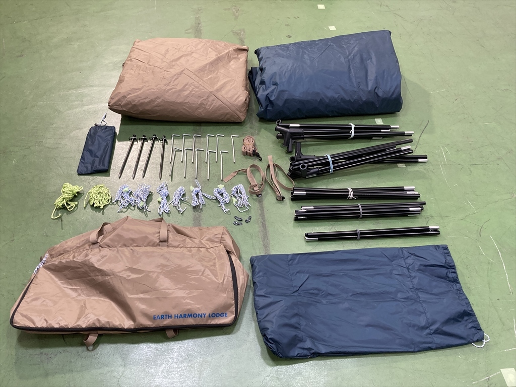 下松)WHOLE EARTH ホールアース テント EARTH ARMONY LODGE アースハーモニーロッジ アウトドア キャンプ ◆★J260114R04B PA14A