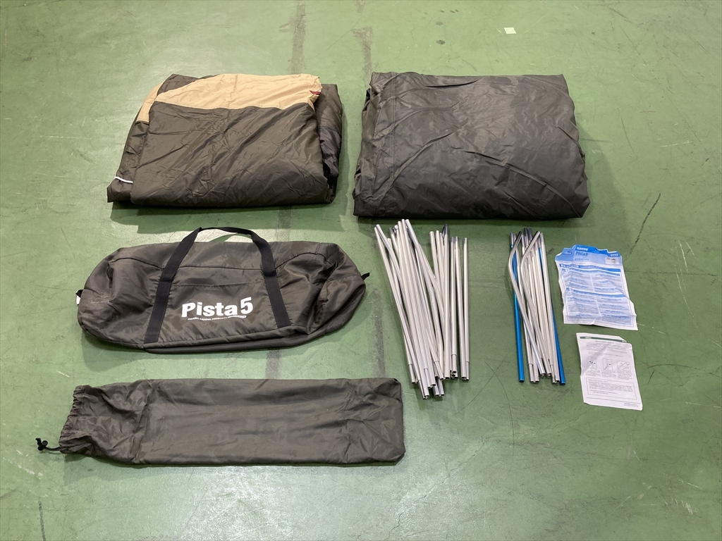 下松)小川 オガワ キャンパル ogawa オガワ ドームテント Pista ピスタ5 2656 ベタつき・変色有り 現状品 ◆★J260119R06B PA19A