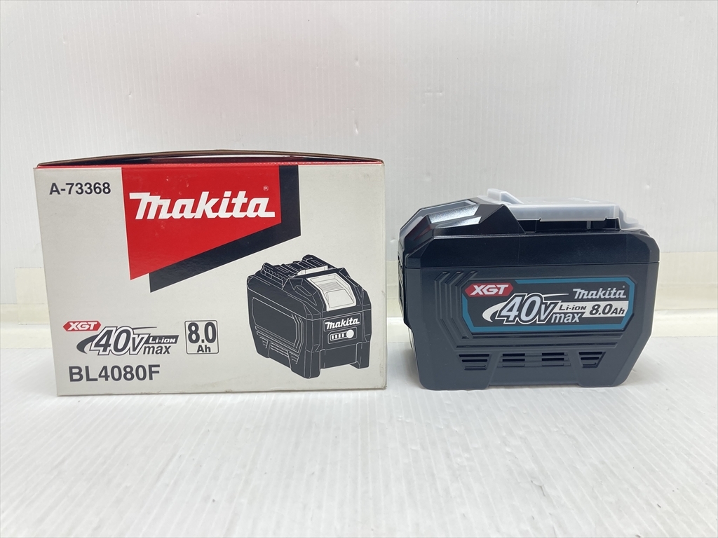下松)makita マキタ リチウムイオンバッテリ BL4080F A-73368 40Vma 8.0Ah 純正 未使用品 ◆★K260102R10B PA02A