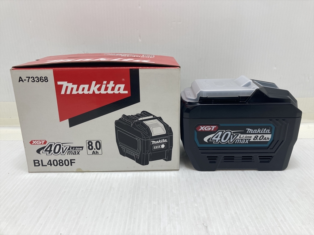 下松)makita マキタ リチウムイオンバッテリ BL4080F A-73368 40Vma 8.0Ah 純正 未使用品 ◆★K260102R11B PA02A