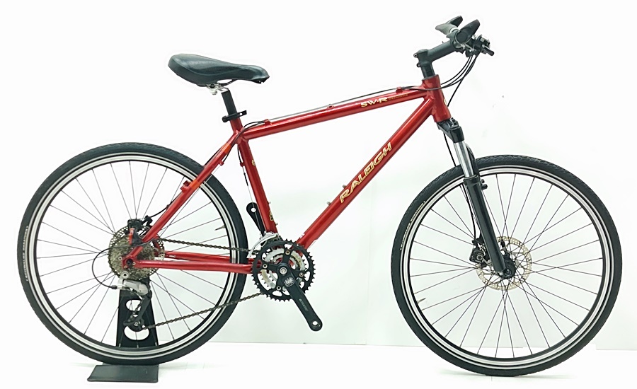 下松)現状品 ラレー RALEIGH シャーウッド SHERWOOD-R 2005年頃モデル マウンテンバイク 3ⅹ9速 ▲B260122N03A PA22B