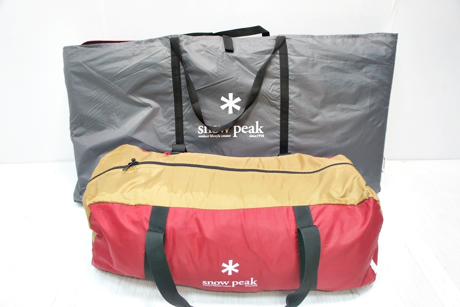 福岡)snow peak スノーピーク SDE-003RH アメニティドーム L マットシートセット F260114j7 PA14C