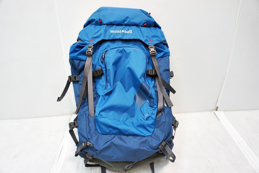 福岡)mont-bell モンベル TREKKING PACK 80 トレッキングパック 80 バックパック F260115j3 PA15C
