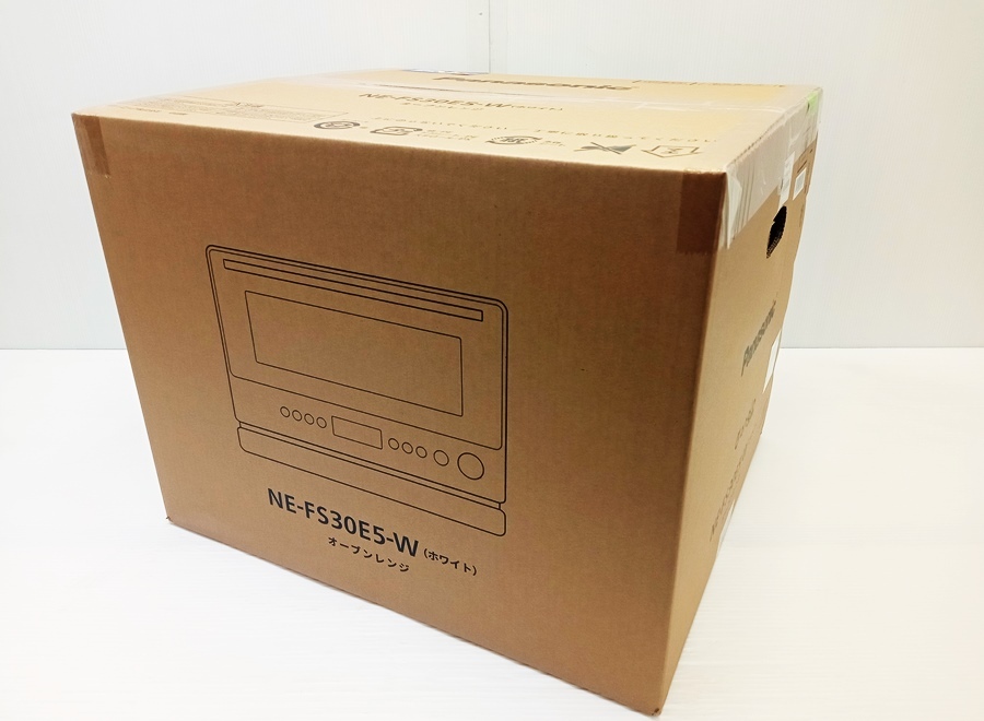 下松)【未開封品】Panasonic パナソニック オーブンレンジ NE-FS30E5-W ホワイト 2025年 ◆N2512041 NN15A