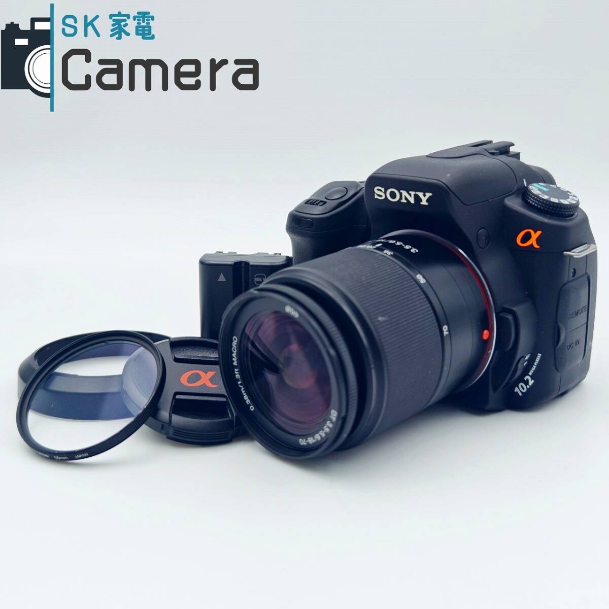 【中古】 SONY α200 + DT 18-70ｍｍ F3.5-5.6 MACRO DSLR-A200 ソニー