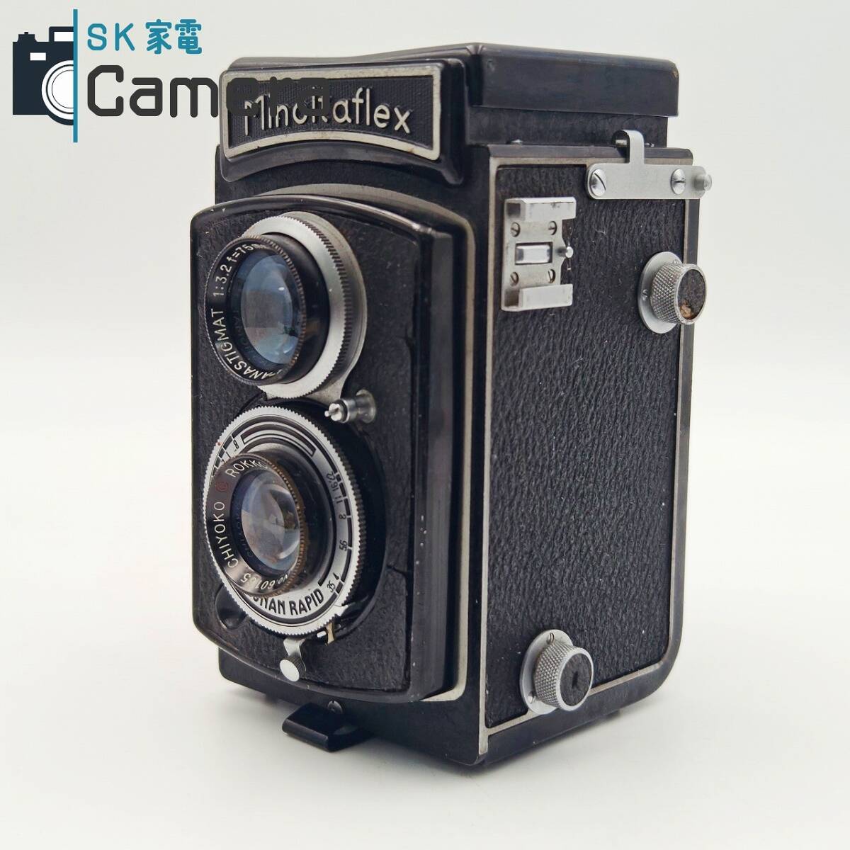 【中古】 MINOLTA Minoltaflex ROKKOR 75ｍｍ F3.5 ミノルタ 二眼レフカメラ