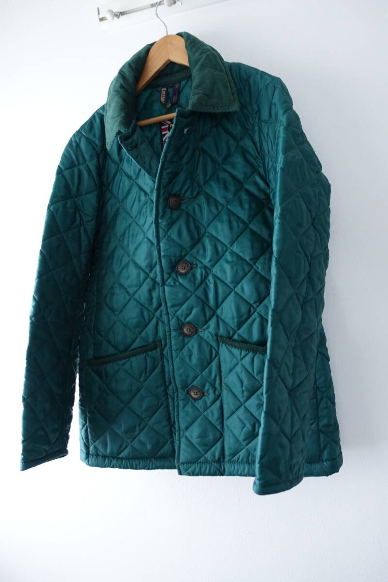 LAVENHAM ラベンハム キルティング ジャケット サイズ　36　グリーン