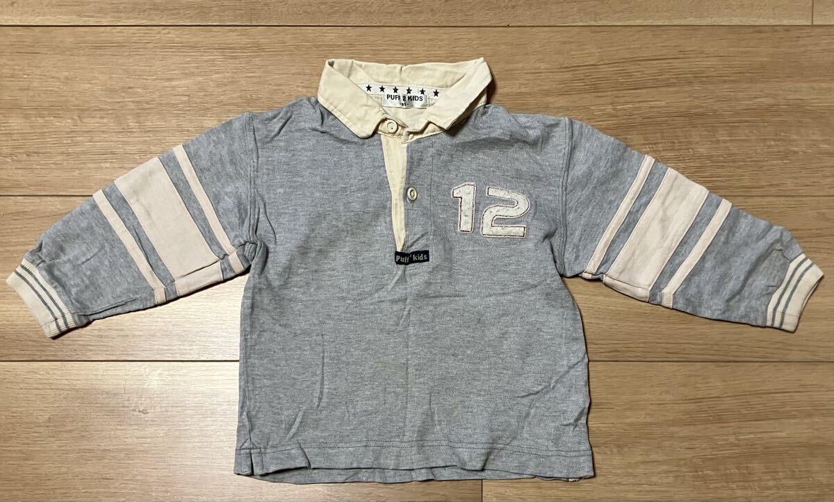 送料無料　子供用　長袖Tシャツ　PUFF 2 KIDS 95cm まとめ買い可能