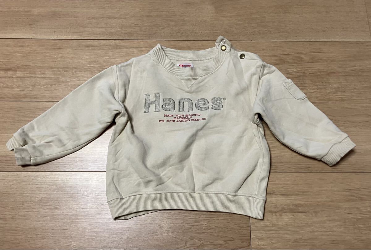 送料無料　子供用 トレーナー　Tシャツ　Hanes 95cm まとめ買い可能