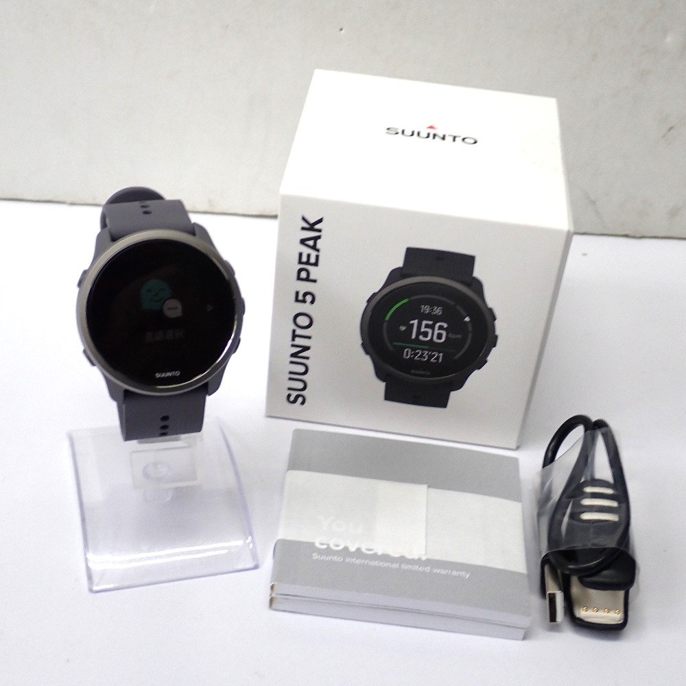 Ft637561 スント スマートウォッチ SUUNTO 5 PEAK OW202 マルチスポーツウォッチ SUUNTO 美品・中古