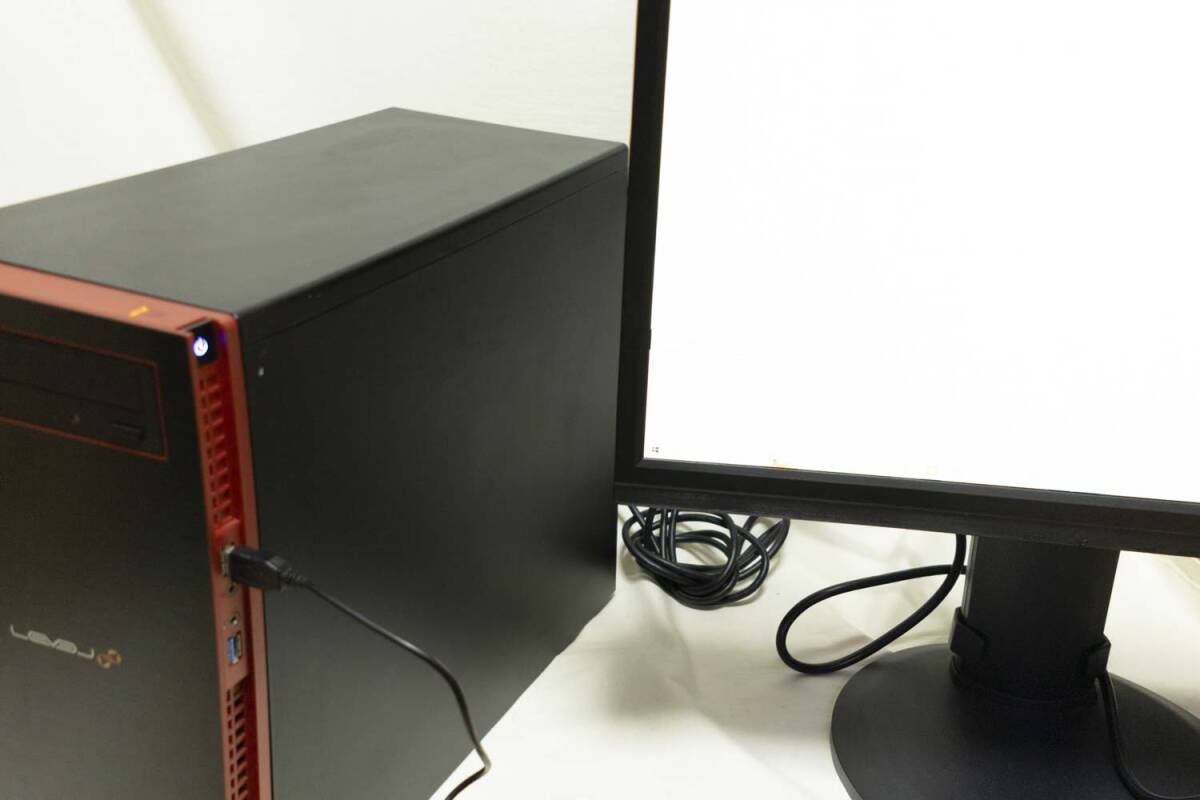 ☆IIYAMA/LEVEL∞/win10/i76700/16GB/RTX-1600/HDD512GB・SDD4TB/IIYAMA製モニター3台/現状品☆