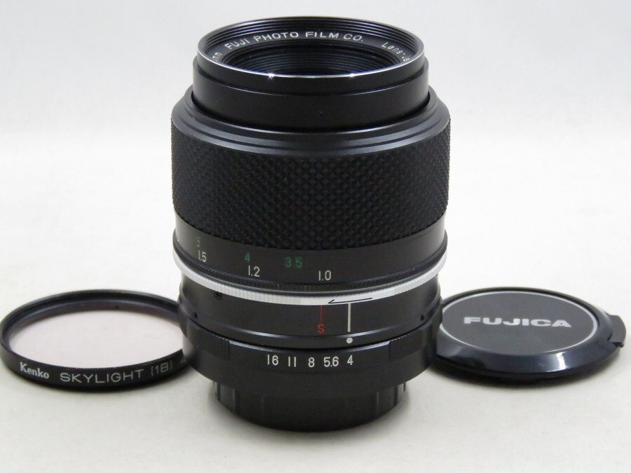 [23186Z1]★極上美品★FUJICA EBC FUJINON・SF 85mm F4 M42 フィルター付き