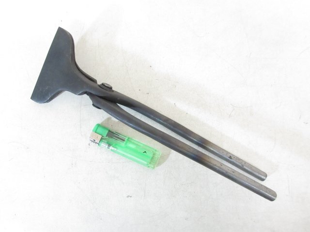 ZB154■喜光印 / 平ツカミ箸 / 90mm /// 掴箸 板金工具 / 未使用
