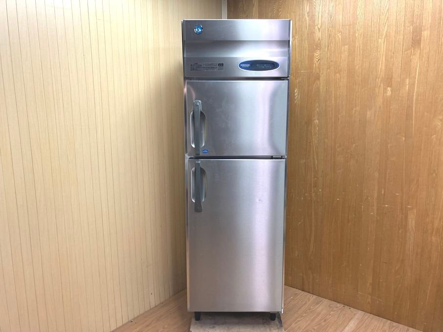 5l027 HOSHIZAKI　ホシザキ　業務用　縦型2面　冷凍冷蔵庫　HRF-63ZT　