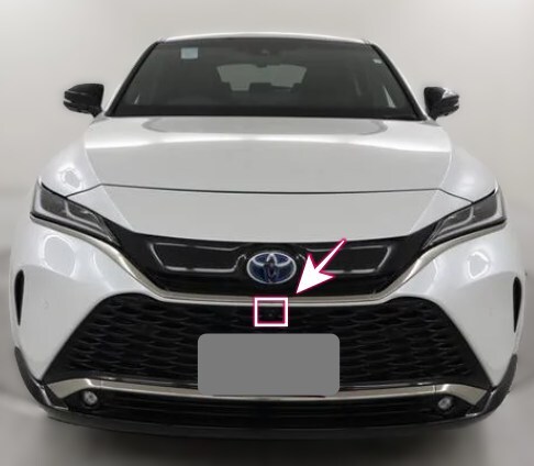 新品 トヨタ ハリアー 80 フロント カメラ（PHEV）プラグイン ハイブリッド AXUP85 2022年10月～ グリル流用時 移植時にそのまま装着可