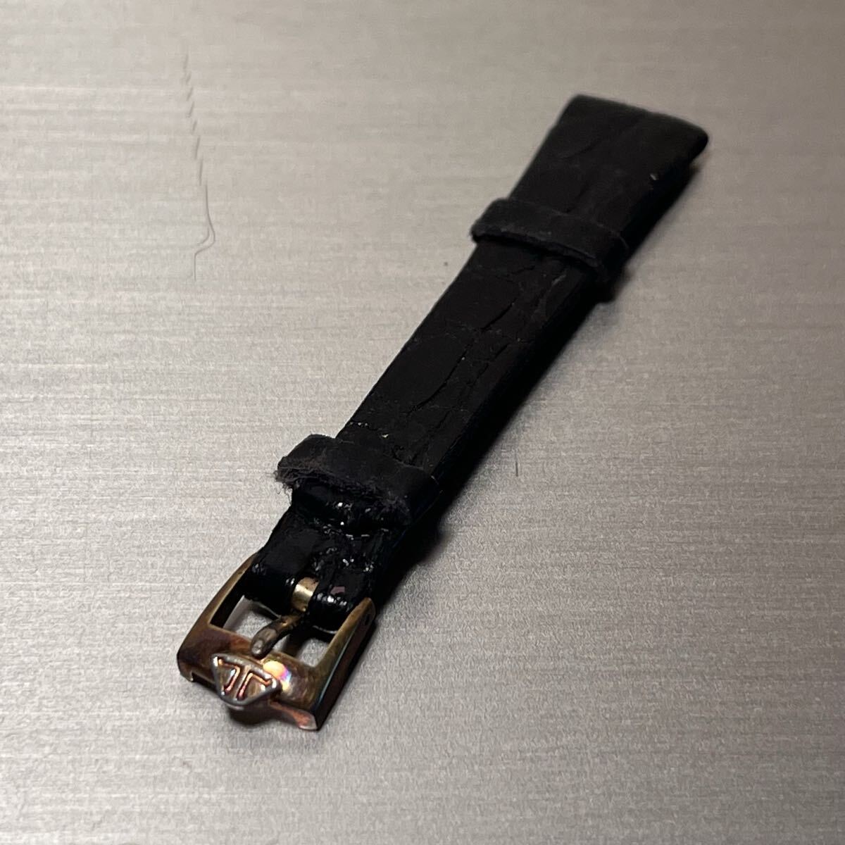 ジャガールクルト 純正尾錠 バックル Buckle レディース 腕時計ベルト用 金色 ゴールド ビンテージ jaeger lecoultre 刻印あり