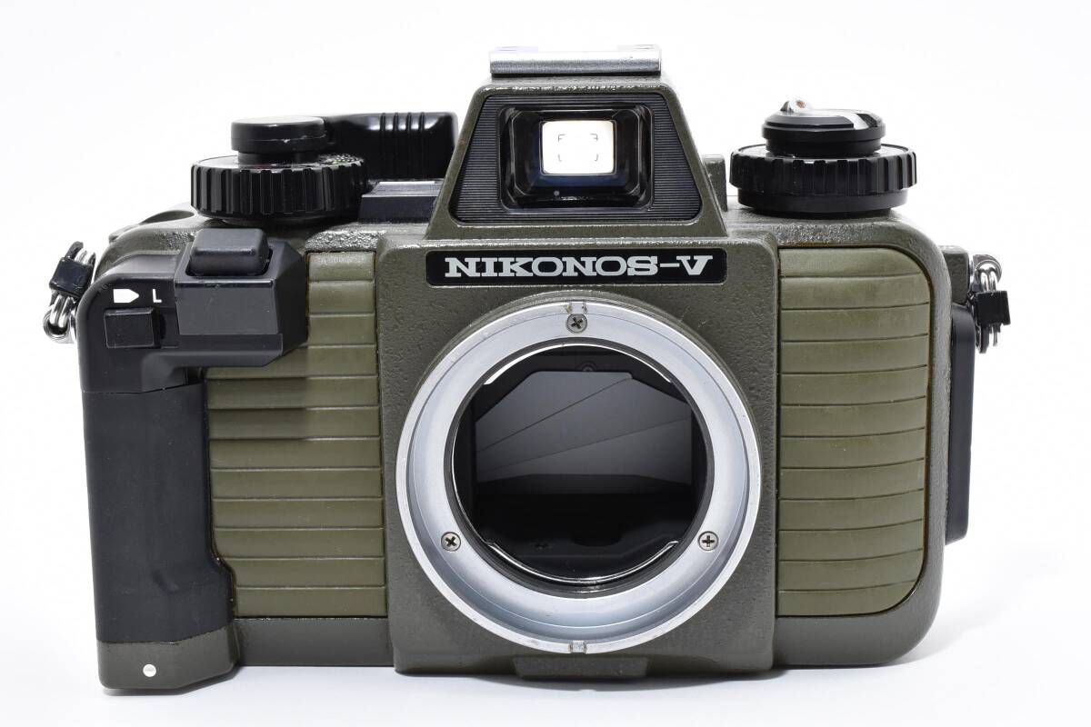 【シャッターOK】Nikon NIKONOS-V オリーブグリーン 水中カメラ ボディ #103