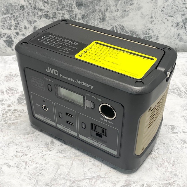8875//JVC Victorポータブル電源 BN-RB37 動作品