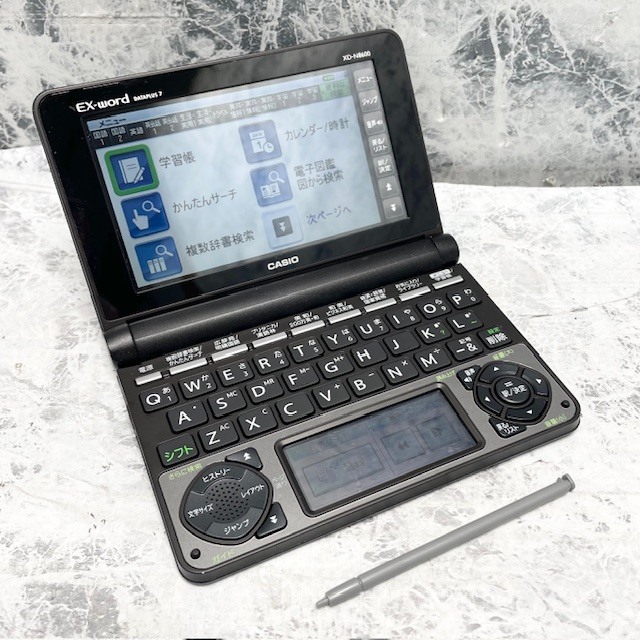 8993//CASIO EX-Word DATAPLUS 7 XD-N8600 電子辞書 本体のみ 動作品