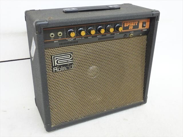 【01】Roland ローランド SPIRIT20 ギターアンプ 中古 現状品 260101S9282