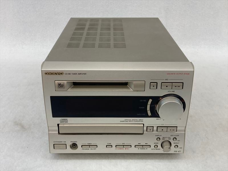 【12】ONKYO オンキョー FR-V7 アンプ 中古 現状品 260112H2813