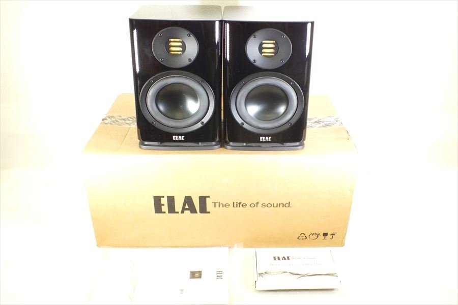 【05】ELAC エラック SOLANO BS 283 スピーカー 音出し確認済 中古 現状品 260105G7849