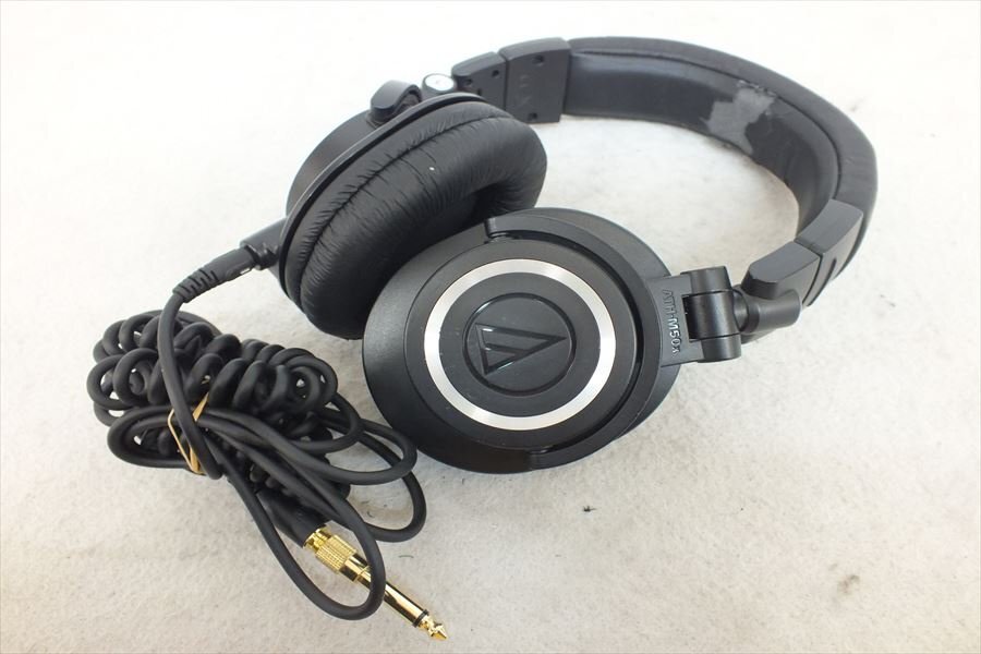 【01】audio-technica オーディオテクニカ ATH-M50x ヘッドホン 中古 現状品 260111A1210