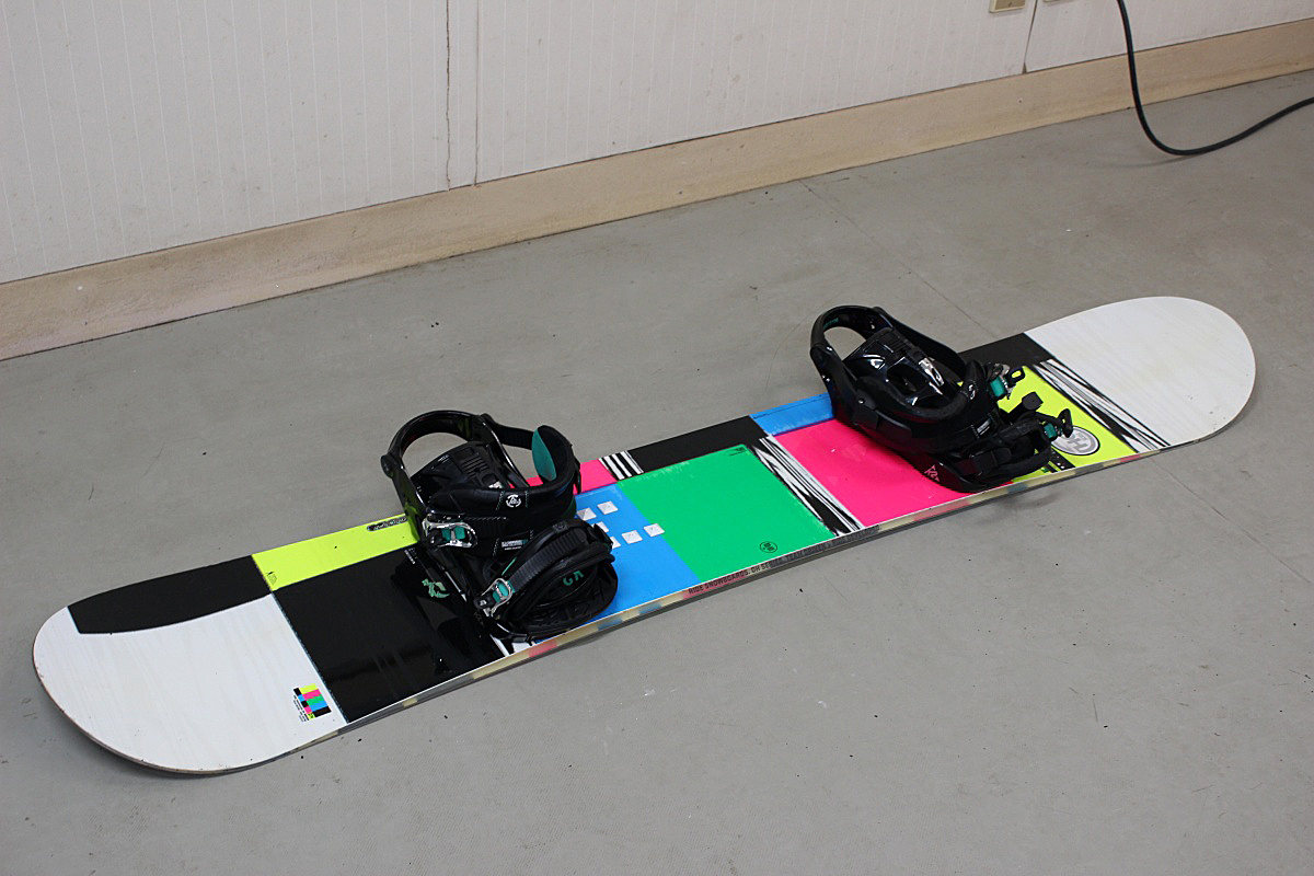 RIDE DH ライド snowboard スノーボード ビンディング付き K2 カバーあり 157cm 中古 現状 F-13