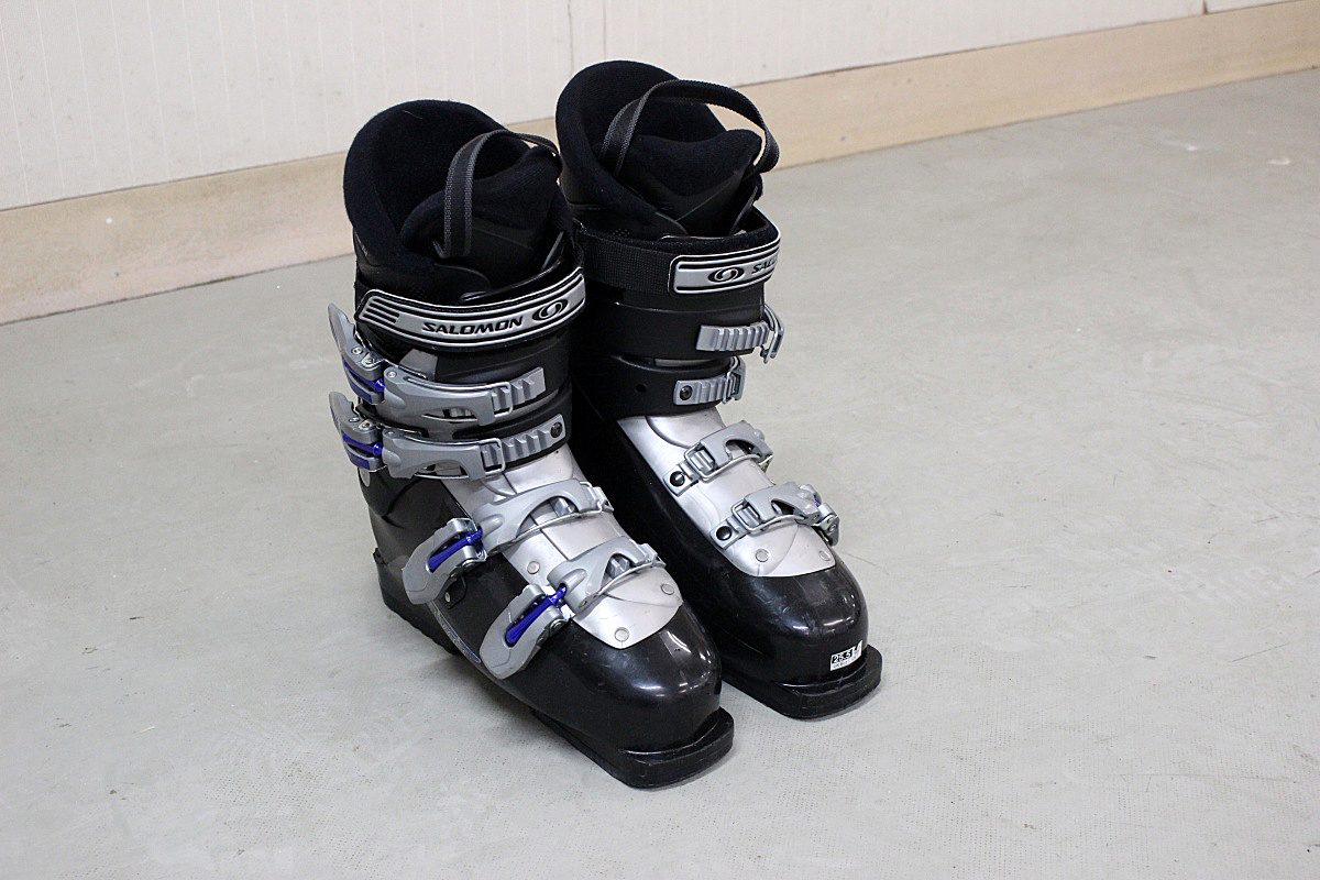 SALOMON サロモン スキーブーツ 25.5cm 4バックル ウィンタースポーツ 中古 現状 H-13
