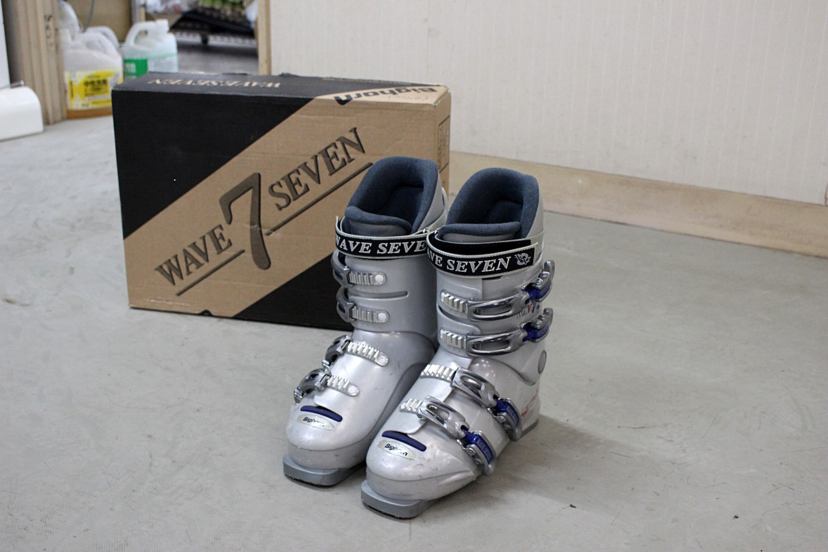 BIGHORN WAVE SEVEN ビッグホーン スキーブーツ 日本製 ウィンタースポーツ 中古 現状 H-15
