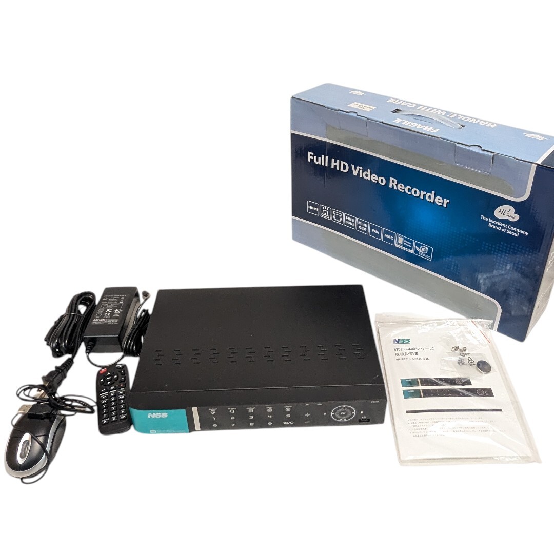 NSS NSD7004AHD-H 4CH スタンドアローン 4MP