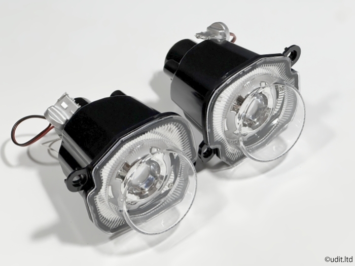 配線加工不要 ジムニーJB64専用 フロントLEDウインカー ターンシグナル デイライト対応 クリアレンズ JB74JC74 ジムニーシエラ・ノマド