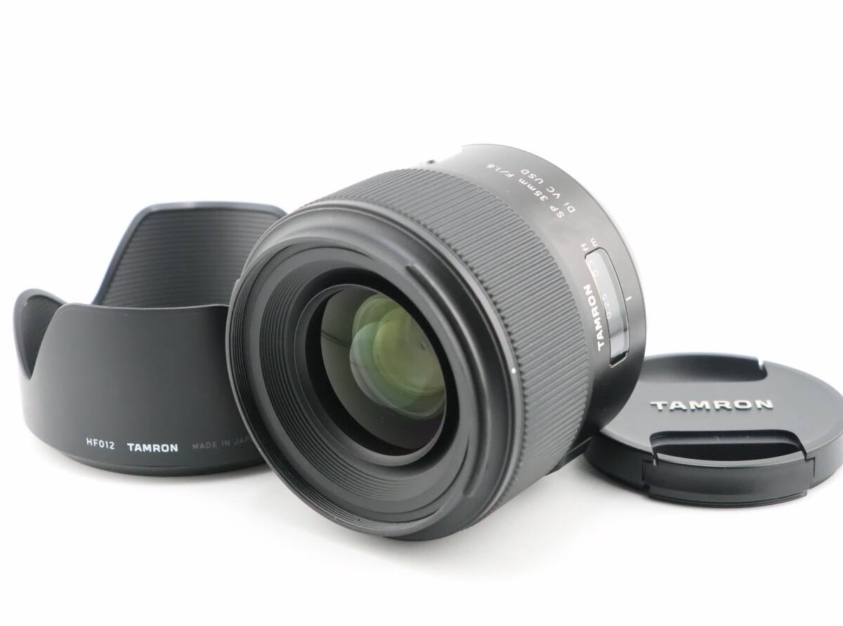 ★極上品★タムロン TAMRON SP 35mm F1.8 Di VC USD F012 NIKON ニコン用★　W0100＃4303