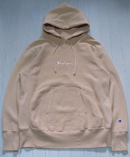青タグ 単色 復刻 Champion REVERSE WEAVE　スウェットパーカー　チャンピオン リバースウィーブ　パーカー