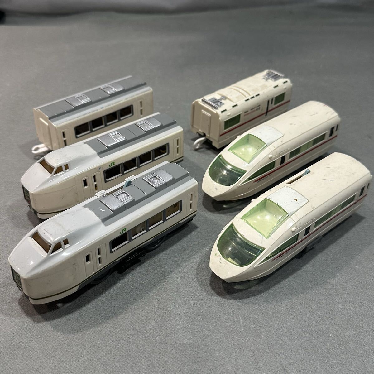 プラレール 車両 動作品 大量まとめ売り JR東日本 E651系 スーパーひたち 小田急ロマンスカー50000形 VSE ⑦60