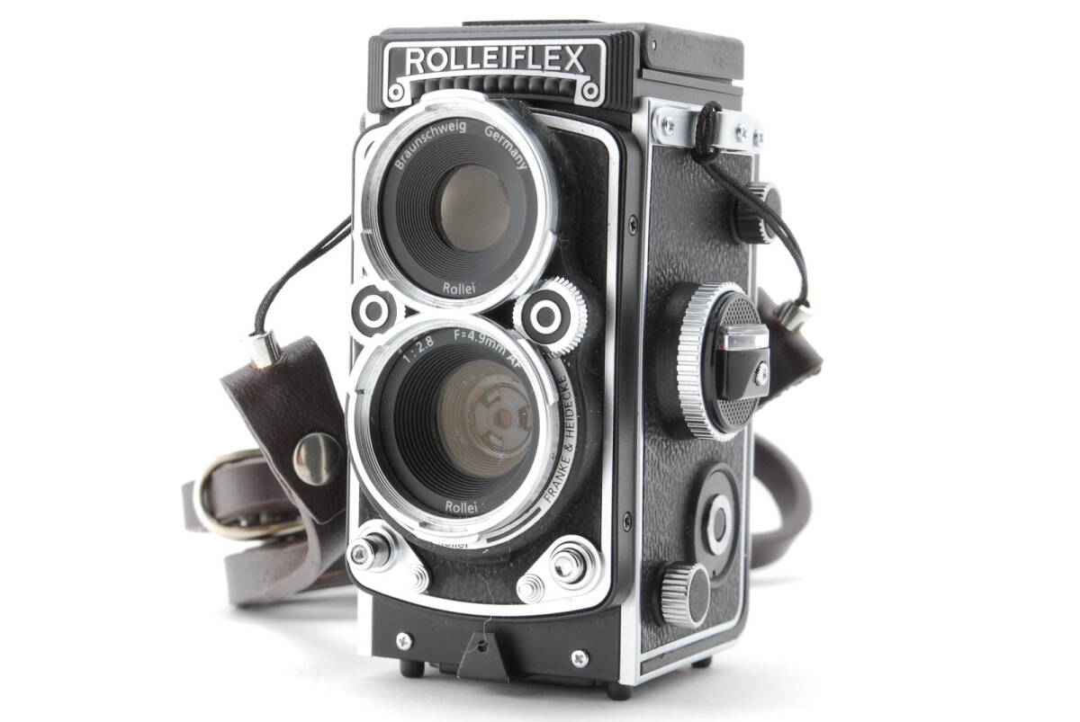 レア 4.9mm【超美品 保障付 動作確認済】 Rolleiflex ローライフレックス Mini Digi AF 5.0 Black ミニ デジタルカメラ F/2.8 #V1496