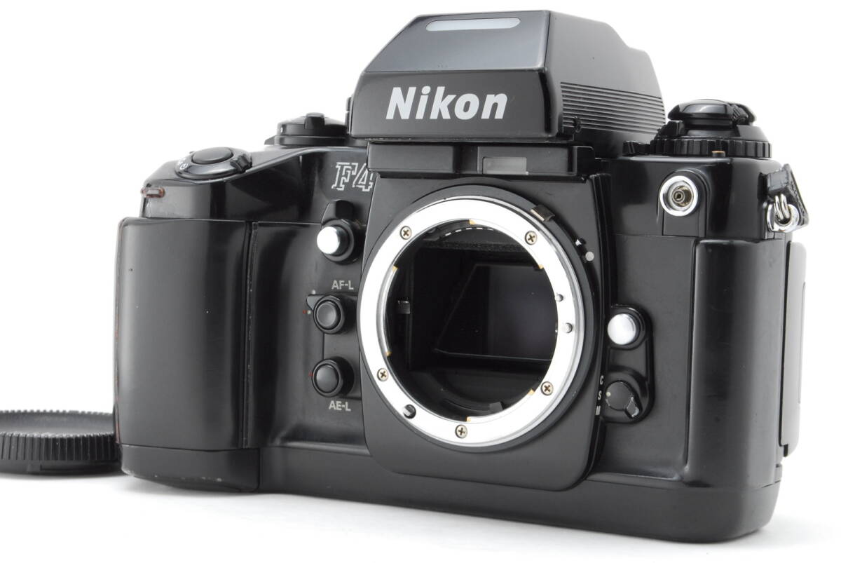 【良品 保障付 動作確認済】 Nikon ニコン F4 35mm Film Camera フィルムカメラ + MF-23 DATA BACK データバック付 #V1495