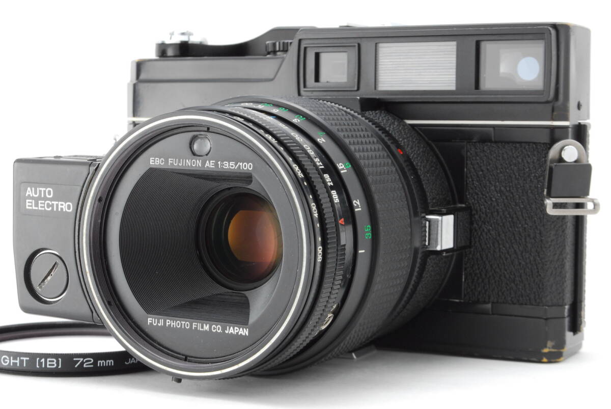 【良品 保障付 動作確認済】 Fuji Fujifilm フジフィルム Fujica GL690 Professional 中判カメラ + Fujinon S 100mm F3.5 MF レンズ #V1451