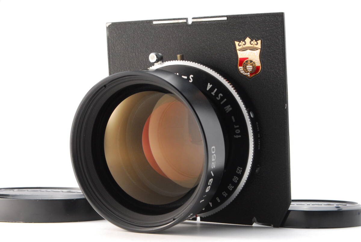 【現状品】 Fujifilm フジフィルム FUJI Fujinon W 250mm f/6.3 フジノン Copal Large Format Lens 大判カメラ レンズ #V1360