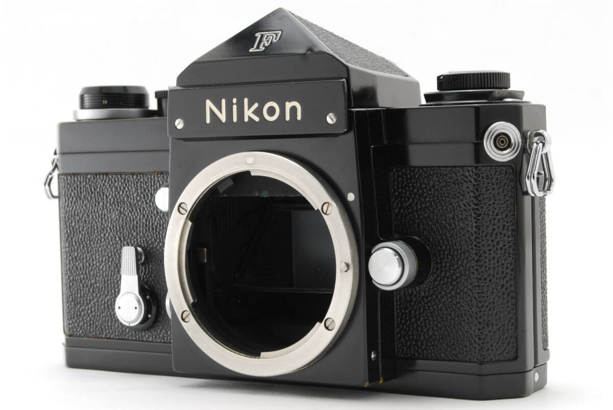 【美品 保障付 動作確認済】シリアル707xxxx Nikon ニコン F Eyelevel Black アイレベル ブラック 35mm Film Camera フィルムカメラ #V1476
