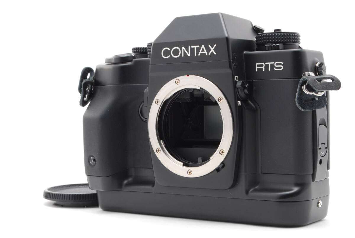 【ほぼ未使用 保障付 動作確認済】 Contax コンタックス RTS III RTSIII 35mm SLR Film Camera フィルムカメラ Black #V1687