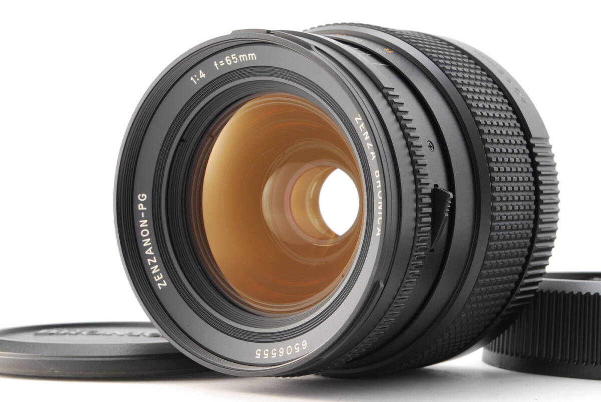 【美品 保障付 動作確認済】 Zenza Bronica ゼンザブロニカ Zenzanon PG 65mm f/4 中判 マニュアルレンズ GS-1用 #V1677