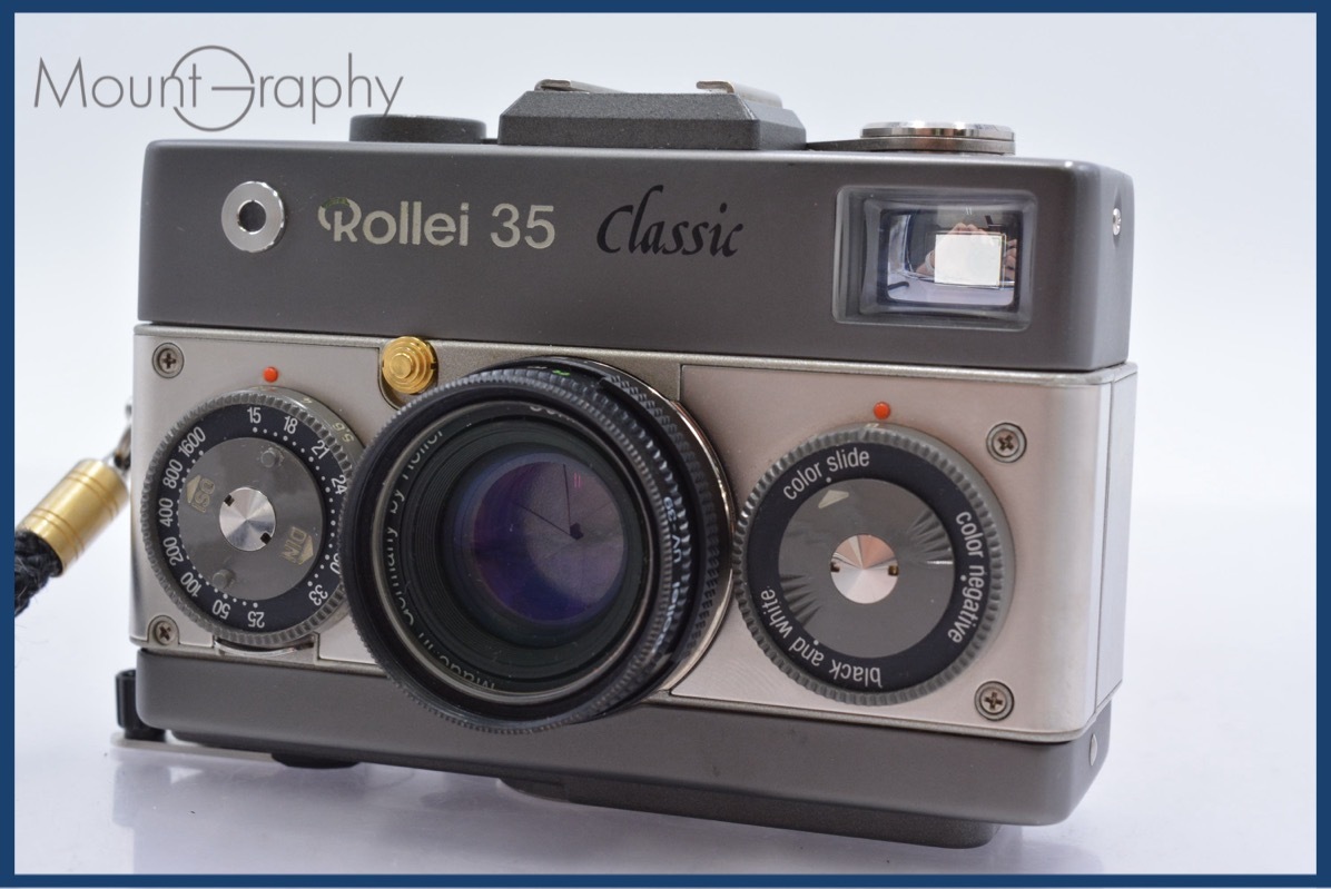 ★良品★ ローライ Rollei 35 classic フランス語説明書 同梱無料 #7936