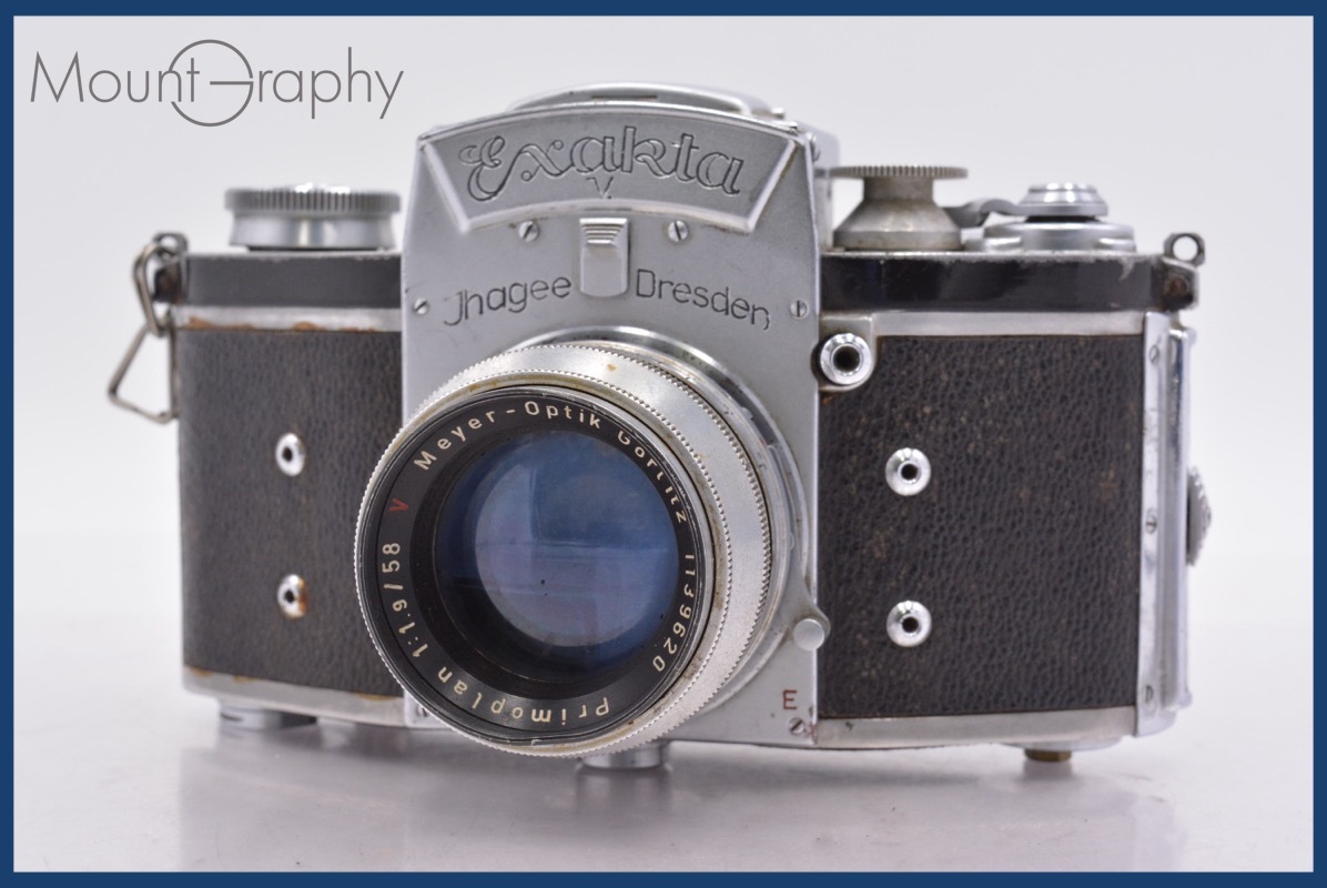エキザクタ EXAKTA Varex + Meyer-Optik Gorlitz Primoplan 58mm F1.9 V 同梱無料 #mj7849