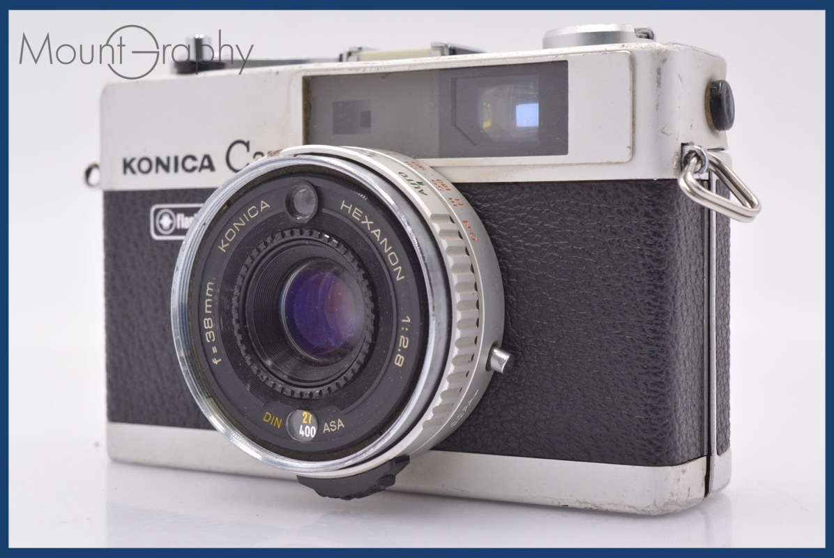 コニカ Konica C35 38mm F2.8 ★完動★同梱無料 #mj7416