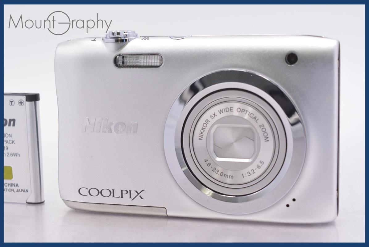 ニコン Nikon COOLPIX A100 5x バッテリー付属 ★完動★同梱無料 #am2443