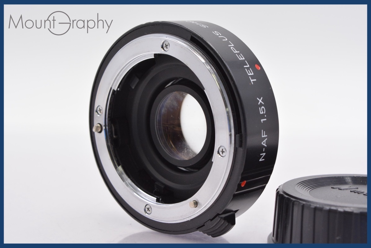 ★良品★ ケンコー KENKO N-AF 1.5X TELE SHQ 後キャップ付 ニコンF用(AF) ★完動★同梱無料 #yk4037