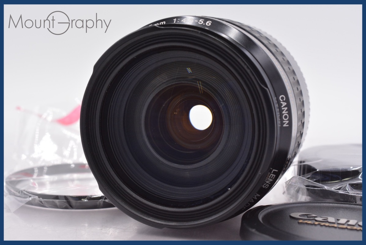 キヤノン Canon EF 35-105mm F4.5-5.6 USM 前後キャップ&レンズフィルター付 同梱無料 #am2489